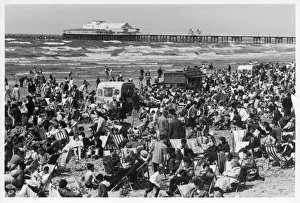 British Seaside Gallery: Blackpool Beach / 1979