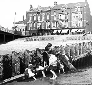 Blackpool Central Pier in 1890