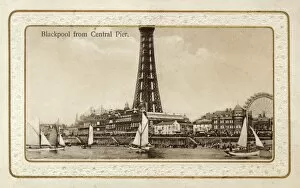 Black Pool Collection: Blackpool from the Central PIer