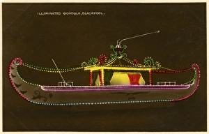 Images Dated 6th April 2011: Blackpool - Illuminated Gondola
