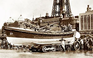 Blackpool lifeboat, early 1900s
