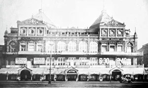 Blackpool Prints: Blackpool Palace Cinema advertising the talkies