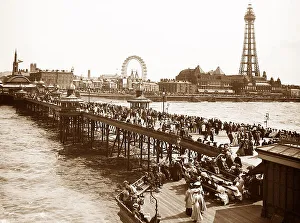 Blackpool from the Pier