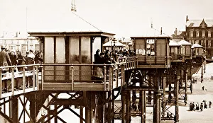 A Blackpool pier, Victorian period