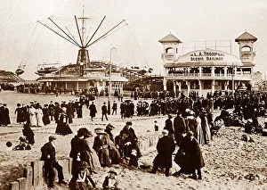 Pleasure Prints: Blackpool Pleasure Beach early 1900s