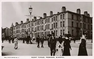 Blackpool Prints: Blackpool / Regent Terrace