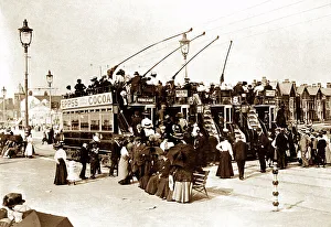 Blackpool South Shore Tram Terminus early 1900s
