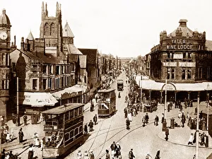 Talbot Prints: Blackpool Talbot Square early 1900s