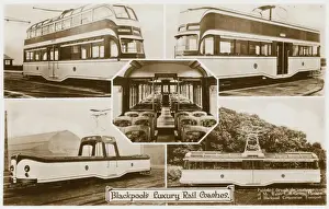 Fleetwood Prints: Blackpools Tram Cars