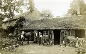Blacksmith Prints: Blacksmith, Wick, Worcestershire