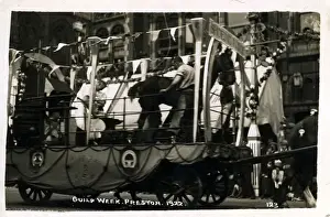 Celebrations Prints: Blacksmiths Float - Shoeing Force, Preston, Lancashire