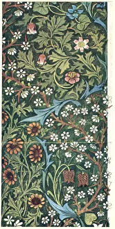 Flowing Prints: Blackthorn Wallpaper