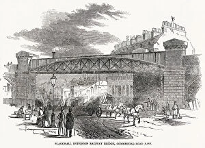 Extension Collection: Blackwall Extension Railway Bridge over the Commercial-Road East