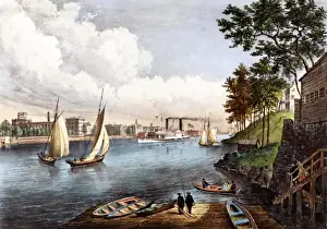 Blackwells Island, East River, New York