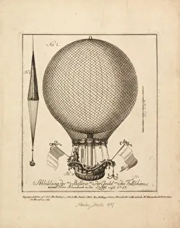 Blanchard balloon ascent, Nuremberg, Germany