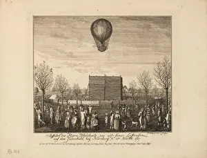 Blanchard balloon ascent, Nuremberg, Germany