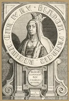 Blanche Prints: Blanche De Bourgogne