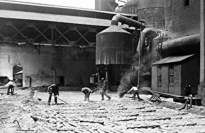 Blast furnace at steelworks Pittsburg Pennsylvania USA