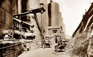 Blast furnaces, Workington steel works