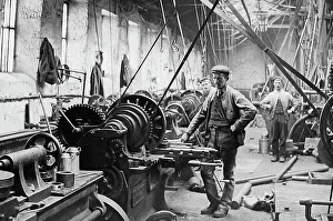 Tyne Prints: Blaydon Iron Works Victorian period
