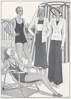 Housekeeping Prints: Blazers & Swimwear