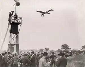 Bleriot Prints: A Bleriot at the first marker, Aerial derby, Hendon
