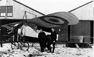 Bleriot Prints: Bleriot Parasol (forward view, on the ground) of 1548
