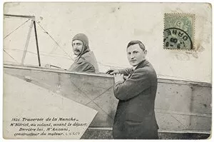 Anzani Gallery: Bleriot before Take-Off