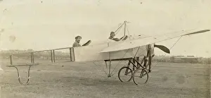 Monoplane Prints: Bleriot two-seat monoplane with Bentfield Hucks