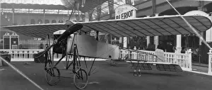 Bleriot Prints: Bleriot XI Gouin parasol at the Olympia Show