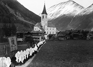 Images Dated 13th May 2011: Blessing a Swiss Chapel