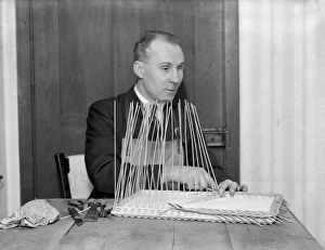 Images Dated 10th September 2012: Blind Craftsman 1930S