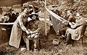 Blind Collection: Blind ex-servicemen learning to make nets and baskets
