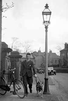 Leads Collection: Blind Man and Guide Dog