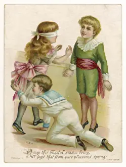 Buff Prints: Blind Mans Buff / Card