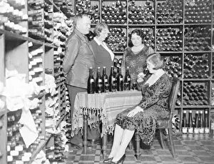 Lucky Prints: Blindfolded Wine Tasting