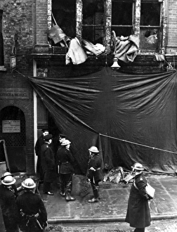 Aftermath Collection: Blitz in London -- bombed out pub, WW2