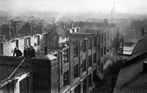 Premises Prints: Blitz in London -- Britannia Row, Islington, WW2