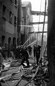 Narrow Prints: Blitz in London -- Chambers Wharf, Bermondsey, WW2
