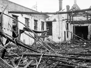 Blitz in London -- Garford Street, East London, WW2