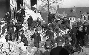 Blitz in London -- Invicta Road, Westcombe Park, WW2