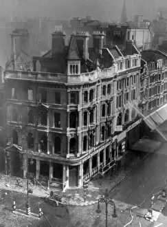 Bombs Gallery: Blitz in London -- John Lewis, Oxford Street, WW2