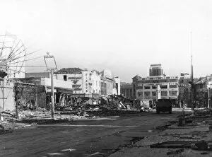 Bombed Gallery: Blitz in London -- Lewisham High Street, WW2