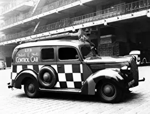 Checked Prints: Blitz in London -- LFB control car, WW2