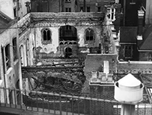 Livery Prints: Blitz in London -- Merchant Taylors Hall, WW2