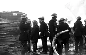 Blitz in London -- Surrey Commercial Docks, WW2