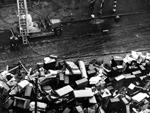 Cobblestones Collection: Blitz in London -- Taylors Depository, Southwark