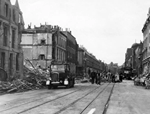 Coke Collection: Blitz in London -- Vauxhall Bridge Road, WW2