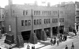 Sandbags Prints: Blitz in London -- Whitechapel Fire Station
