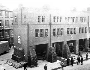 Blast Prints: Blitz in London -- Whitechapel fire station, WW2